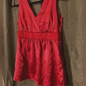 Vintage Silk sleeveless Blouse